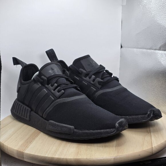 Mens Size 13 - Adidas NMD_R1, FV9015, Triple Black, Men's Running Shoes - Picture 3 of 9